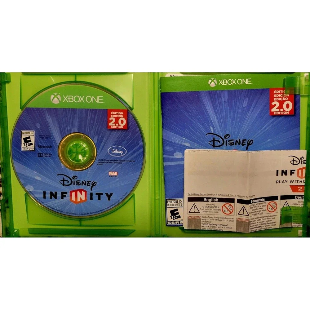 Disney Infinity (2.0 Edition) (Microsoft Xbox One, 2014) CIB, TESTED, FAST SHIP